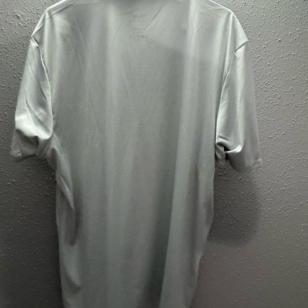 Huk Men's Steel Gray Polo Shirt - Picture 4 of 4